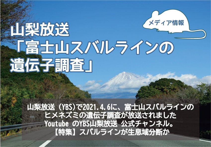 富士山スバルラインの遺伝子調査